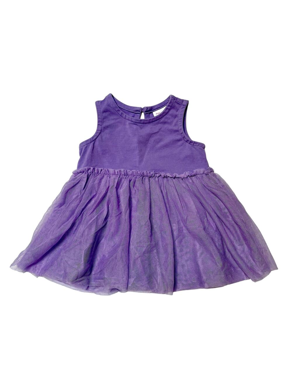 Hanna Andersson Tulle Tank Dress Size 3-6m